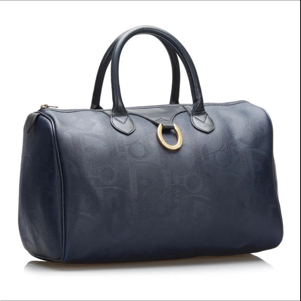 Dior Oblique Boston Travel Duffel Bag